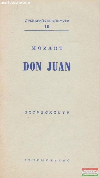 Don Juan - szövegkönyv