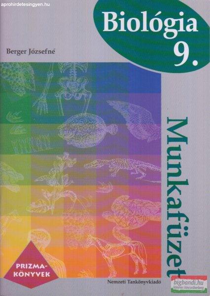 Berger Józsefné - Biológia 9. munkafüzet - Prizma könyvek