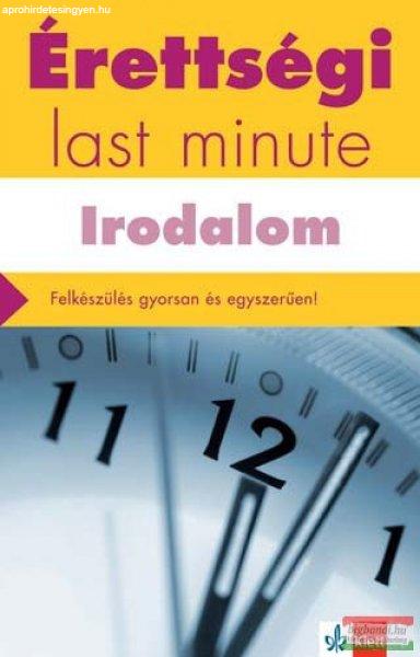 Érettségi - Last minute - Irodalom