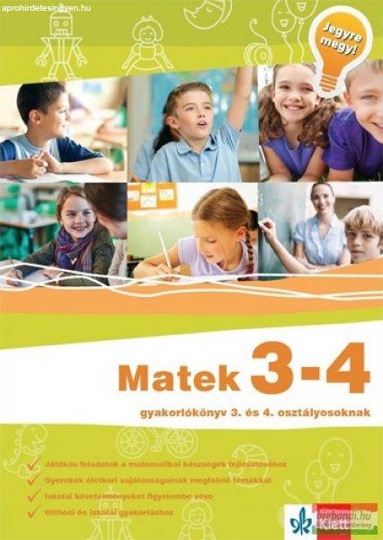 Matek 3-4 – Gyakorlókönyv 3. és 4. osztályosoknak – Jegyre megy!