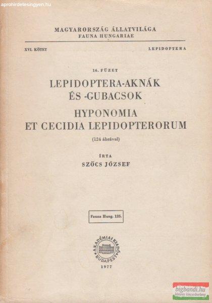 Szőcs József - Lepidoptera-aknák és -gubacsok / Hyponomia et cecidia
lepidopterorum