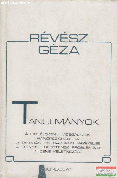 Révész Géza - Tanulmányok