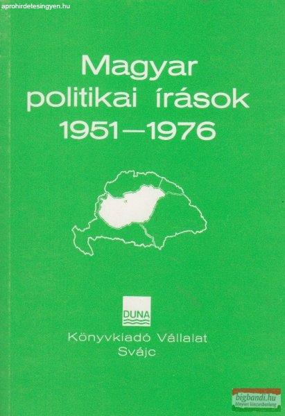 Magyar politikai írások 1951-1976 I-II. kötet (egybekötve)