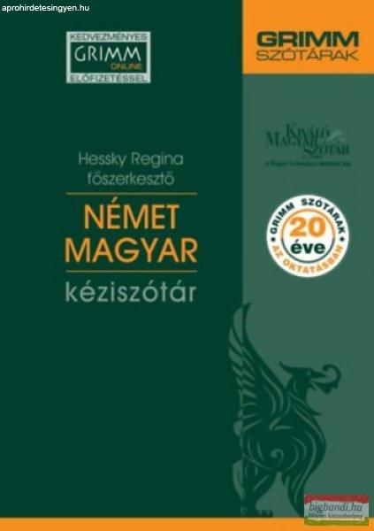 Hessky Regina szerk. - Német-magyar kéziszótár