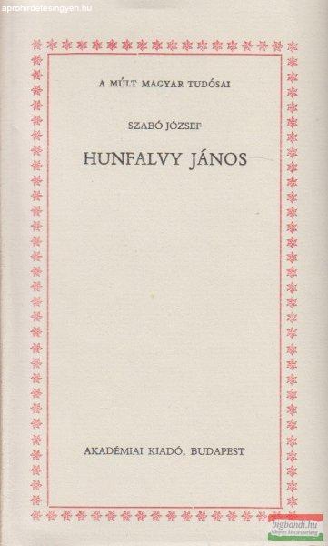 Szabó József - Hunfalvy János