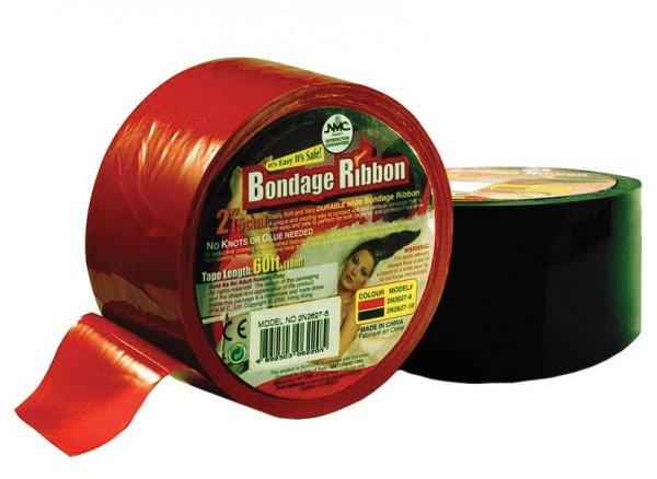 Bondage Ribbon 5cm/18mtr Black