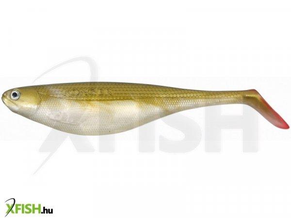 Konger Flat Shad Gumihal Olive Roach 12.5cm 4db/csomag