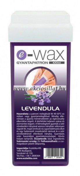 E-Wax Gyantapatron Levendula érzékeny allergiás bőrre széles görgőfejjel
100ml