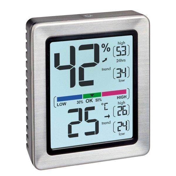 Digitális hőmérő páratartalom mérővel -20°+70°C 