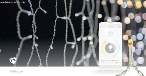 SmartLife Dekoratív LED | Jégcsap | Wi-Fi | Meleg és lehűlni fehér | 400
db. LED | 8.00 m | Android™ / IOS