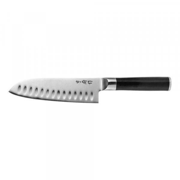 Stellar-Taiku santoku kés, acél X50 CroMov14, 30x4.5x2.5 cm, ezüst/fekete