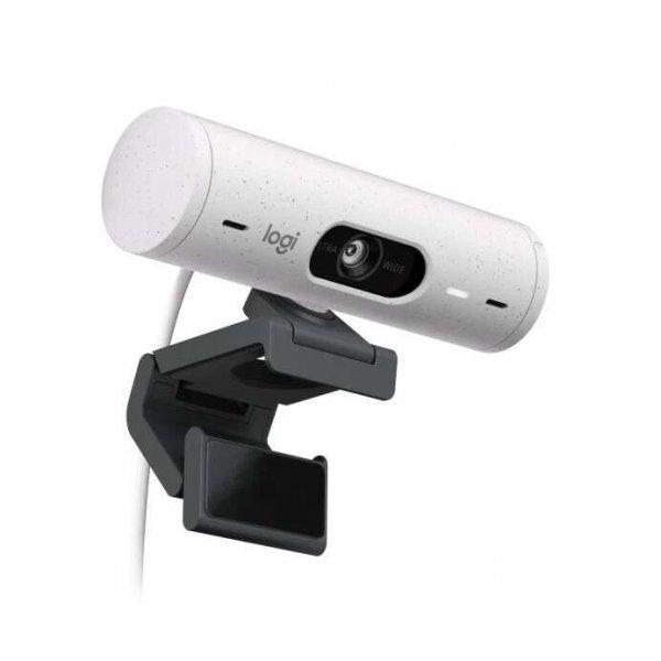 Logitech 960-001428 Webkamera - BRIO 500 HD 1080p Mikrofon, Piszkosfehér