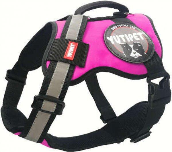 Yutipet párnázott biztonsági kutyahám (Rózsaszín; XL; Haskörméret:
90-105 cm, Nyakkörméret: 70-100 cm)