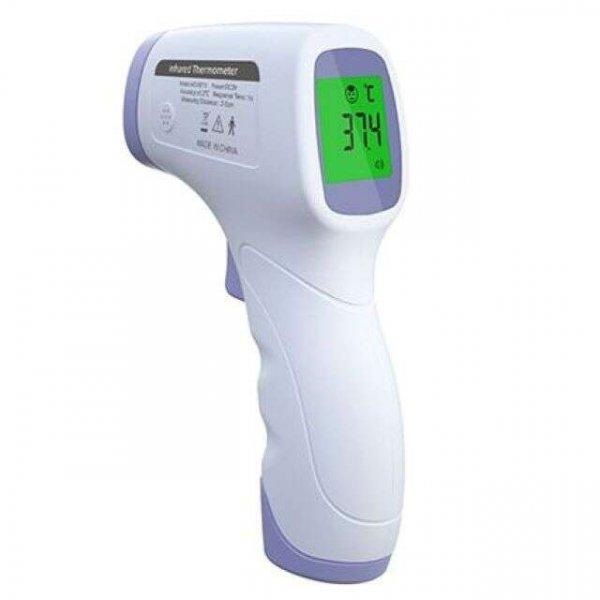 OEM Infravörös érintésmentes hőmérő,test és tárgyak
mérésére,mérési távolság: 3 cm - 5 cm, 32 ° C ~ 43 ° C 3 funkciós nagy
pontosságú lázmérő