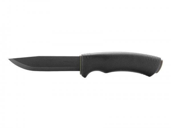 Morakniv Fekete Bushcraft szénacél  kés