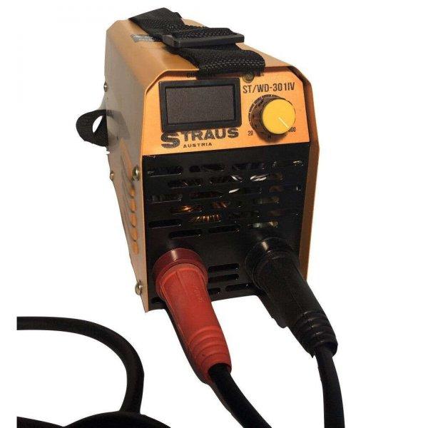 Straus ST/WD-301V Inverteres Digitális Hegesztő + 9 Kiegészítő Kofferben
(300 Amper)