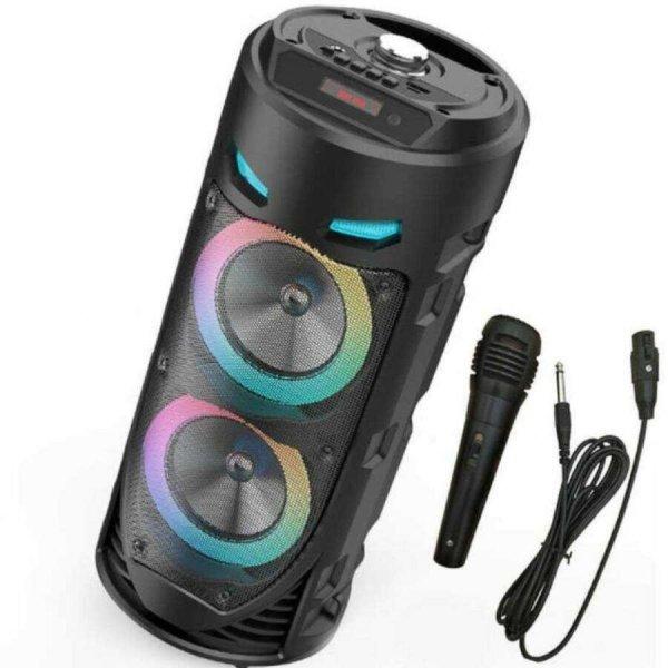 Hordozható  Bluetooth Hangszóró Karaoke Mikrofonnal ZQS-4239