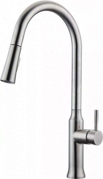 Diplon króm egykaros álló magasított érintő szenzoros konyhai mosogató
csaptelep kihúzható zuhanyfejjel ST8401
