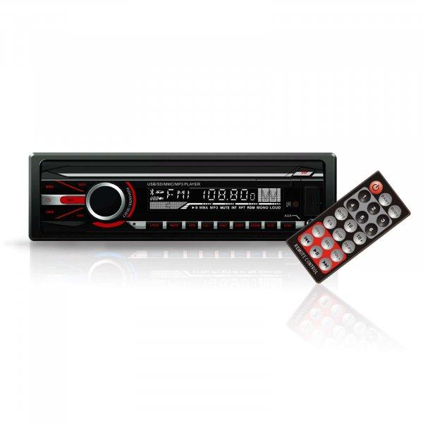 Carguard autórádió MP3 lejátszó RDS Tuner SD MMC USB olvasó - 00082786
