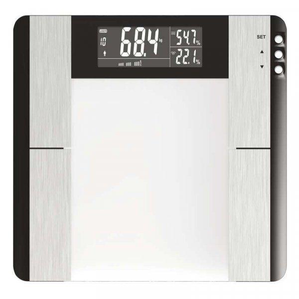 EMOS LCD-s digitális személymérleg BMI indexel PT-718, testtömegindex
számolás