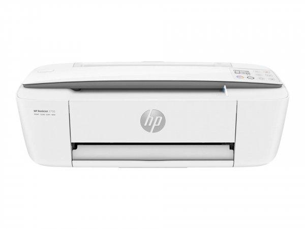 HP DeskJet 3750 A4, USB 2.0, Wi-Fi, max. 8 lap/perc fehér-szürke színes
multifunkciós tintasugaras nyomtató