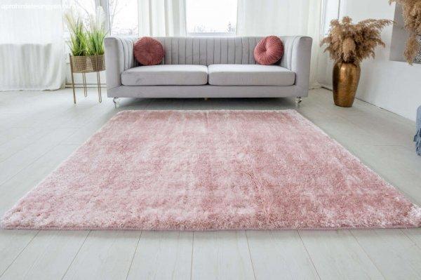 Emerald Luxury Shaggy (Pink) szőnyeg csúszásgátlóval 80x150cm Rózsaszín