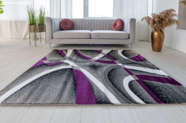 Dynamico Art 1504 (D.Grey-Purple) szőnyeg 3db-os 60x Szett Lila-Szürke