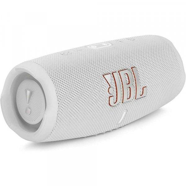 JBL Charge 5 hordozható bluetooth hangszóró, fehér