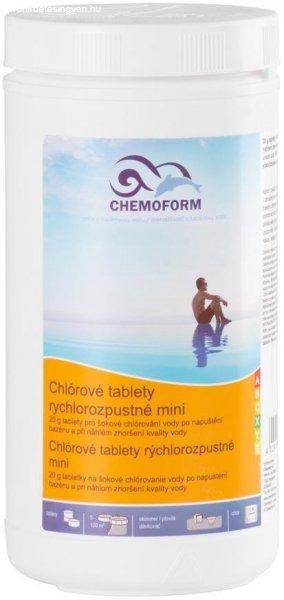 Chemoform 0504 klór, 020 g, tabletta, gyorsan oldódó, csomagolás. 1 kg