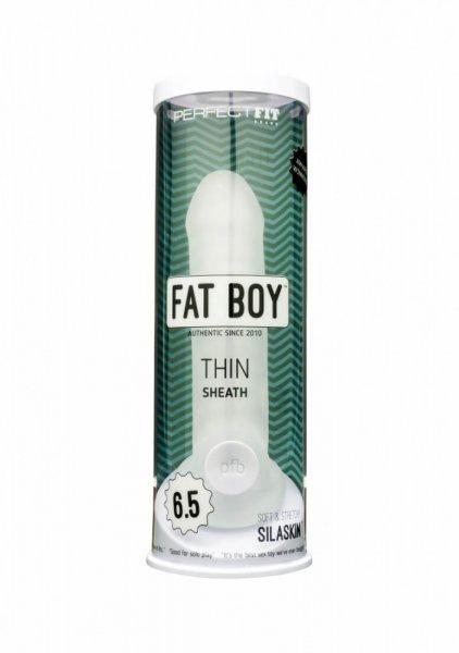 Fat Boy Thin - péniszköpeny (17cm) - tejfehér