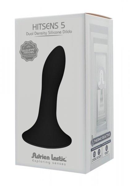 Adrien Lastic Hitsens 5 - Thermo Reactive anál dildó (fekete)