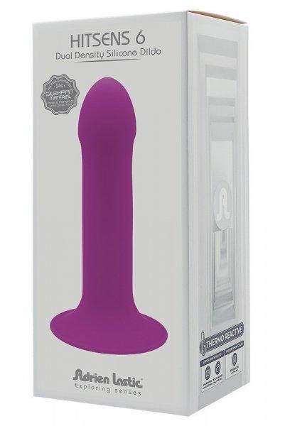 Adrien Lastic Hitsens 6 - Thermo Reactive dildó (lila)