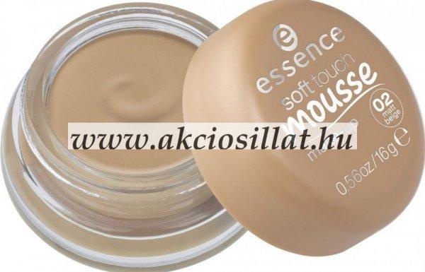 Essence Soft Touch Mousse Alapozó 02 Matt Beige