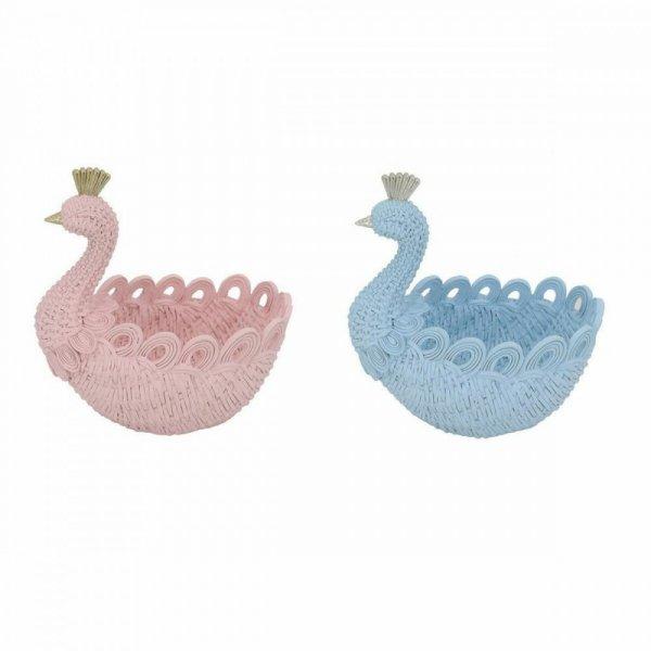 Inas tálca DKD Home Decor Gyanta Alumínium Romantikus 23 x 14,3 x 23 cm (2
egység) MOST 27542 HELYETT 16122 Ft-ért!