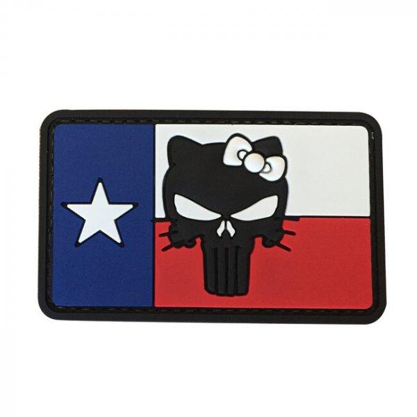 WARAGOD Texas zászló Tactical Kitty PVC rátét
