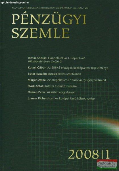 Pénzügyi Szemle / Public Finance Quarterly 2008/1.