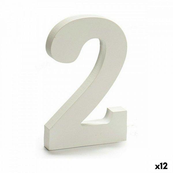 Számok Pincello 2 Fehér 1,8 x 21 x 17 cm (12 egység) MOST 6443 HELYETT 3613
Ft-ért!