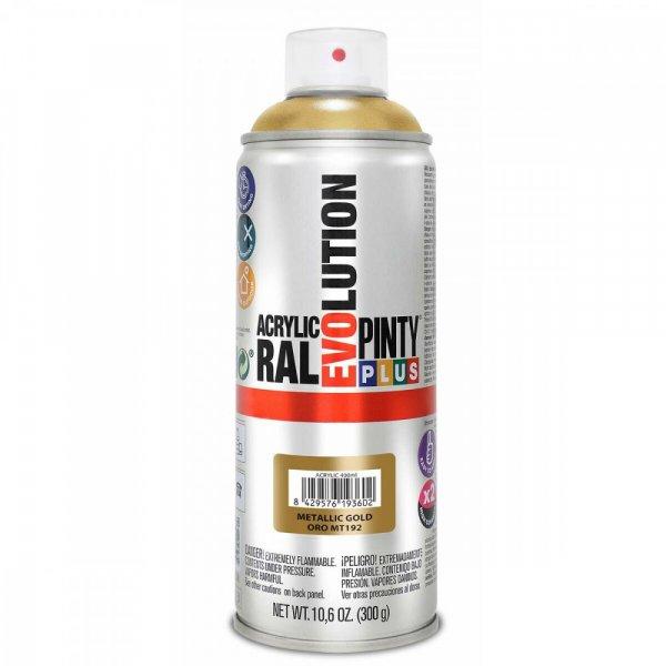 Spray festék Pintyplus Evolution MT192 Fémes 400 ml Arany MOST 9273 HELYETT
5548 Ft-ért!