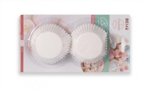 50 db-os 5 cm-es fehér muffin papír