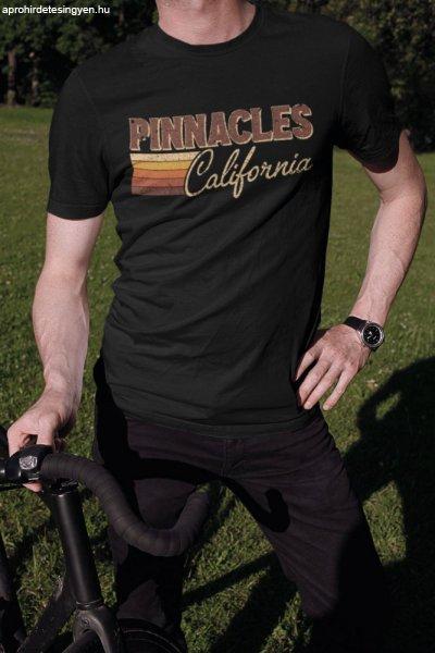 Pinnacles California fekete póló