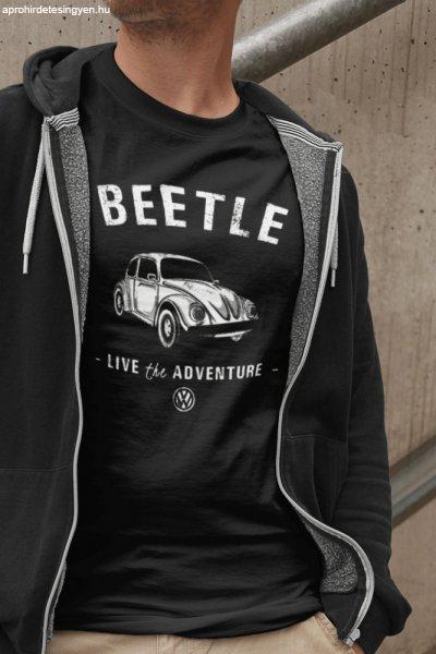 BEETLE VW fekete póló