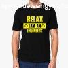 Relax Iam an engineer srga minta fekete pl