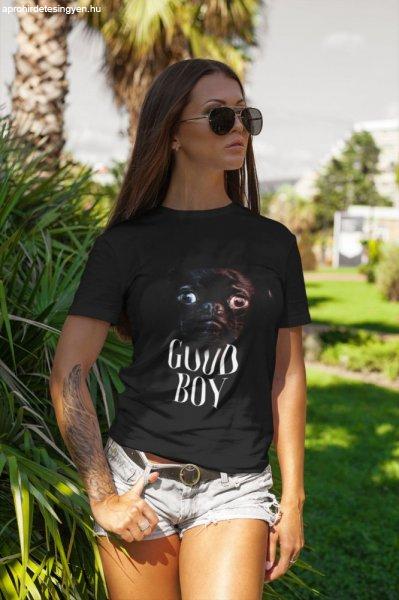 Good Boy fekete póló