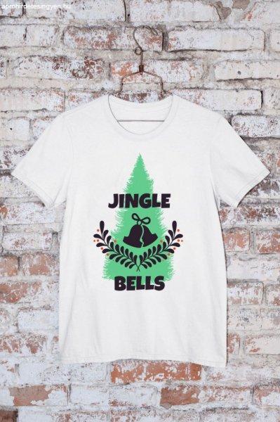 Jingle bells fehér póló 2