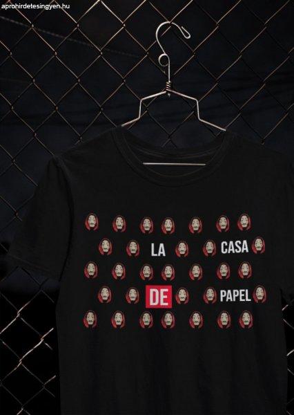 La Casa De Papel Dali fekete póló