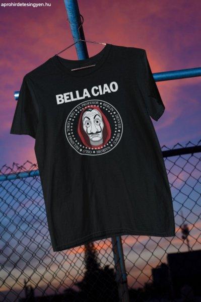 Bella Ciao fekete póló