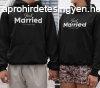 Just married, 10 years ago pros pulver - fekete sznben