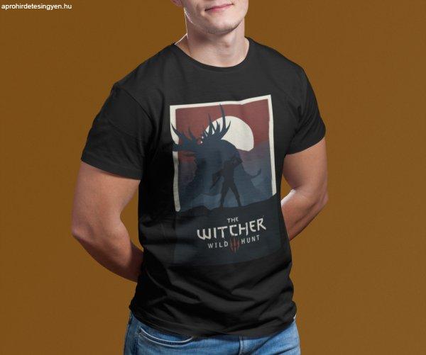 Witcher 01 fekete póló
