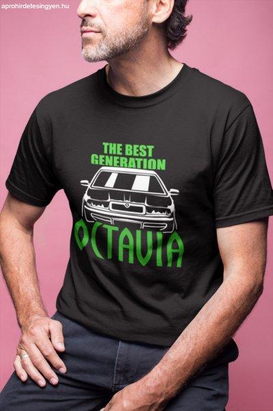 The best generation Octavia fekete póló