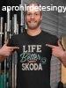 Life is better with a skoda fekete pl